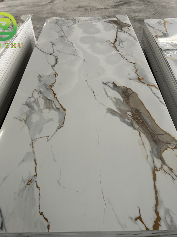 PVC film high-definition marble-resistant slab