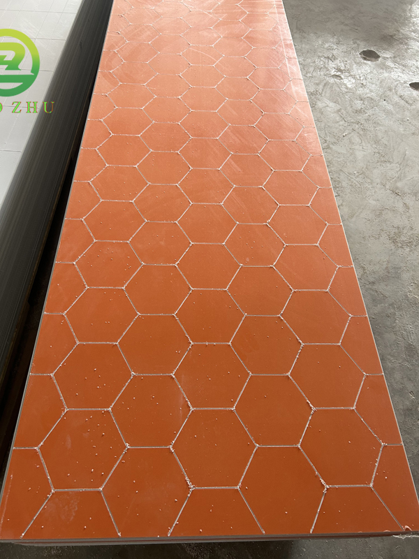 Custom-carved marble-look slabs